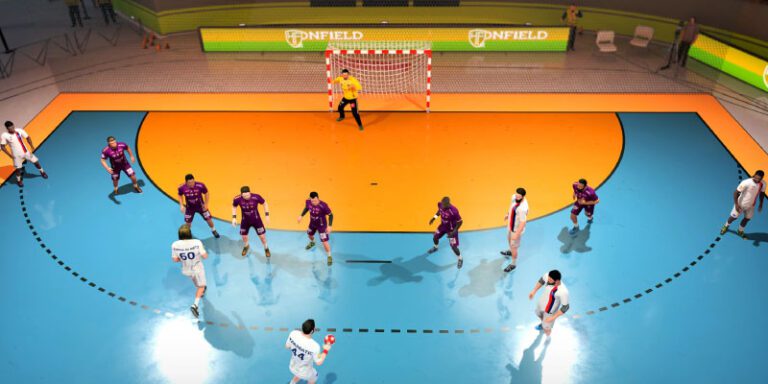 ¿Cómo son los arcos de handball? | Cancha de Handball